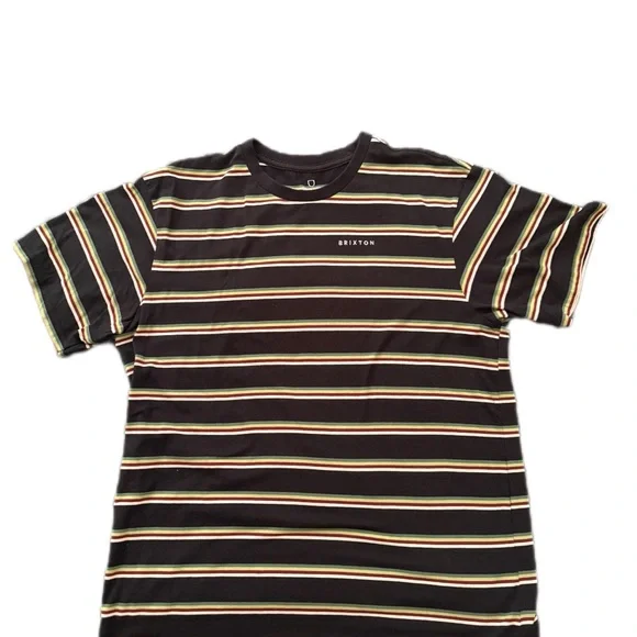Brixton Multicolor Striped Tee - Picture 1 of 2